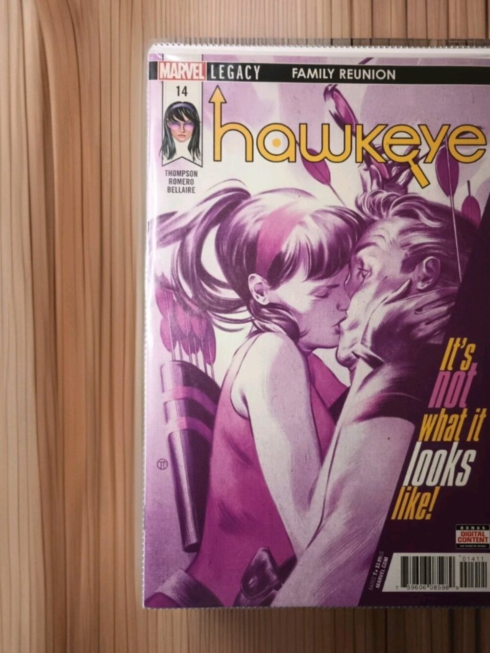 Hawkeye #14 VF- 7.5 2018 Marvel Comic Book - It's not what it looks like